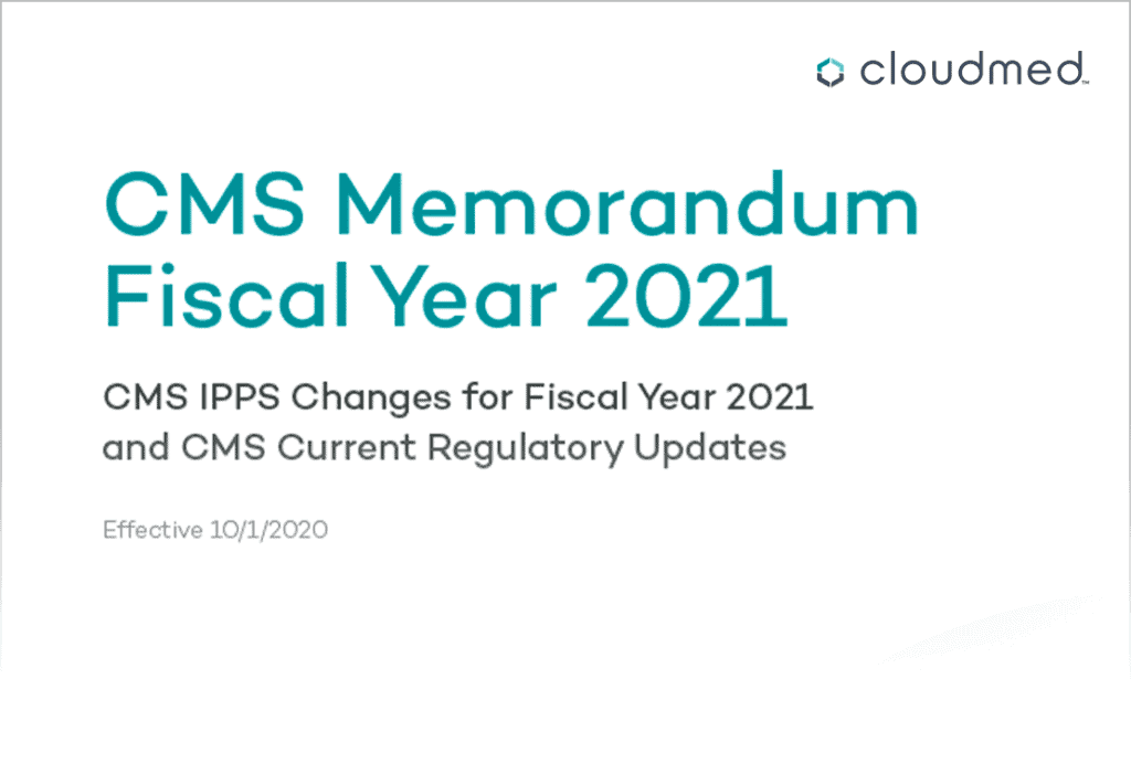 A Centers for Medicare and Medicaid Services memorandum preview.