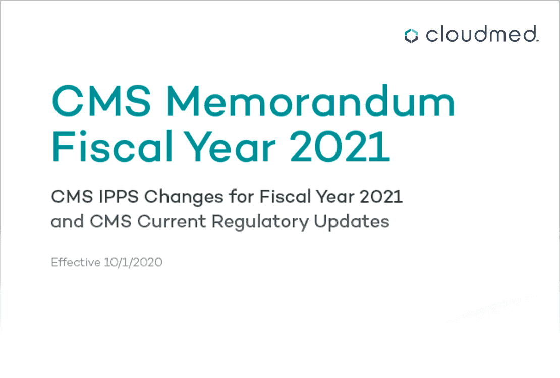 A Centers for Medicare and Medicaid Services memorandum preview.