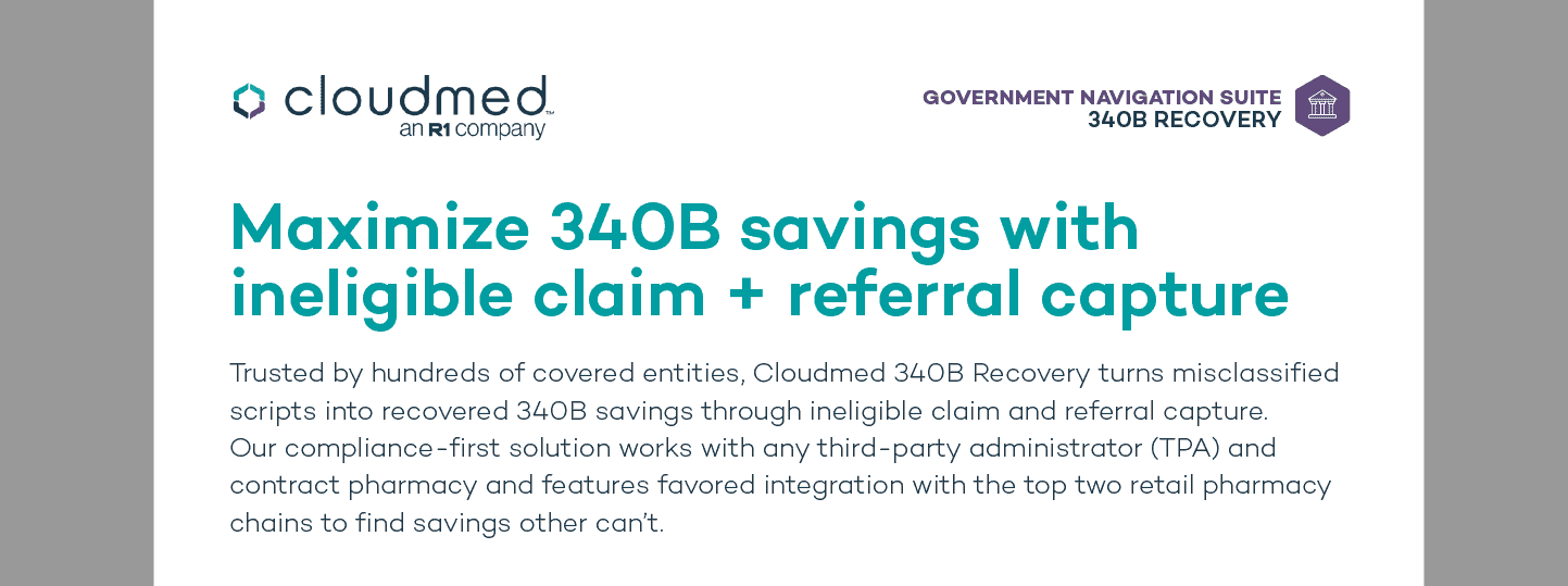 340B-Recovery_Cloudmed_OnePager
