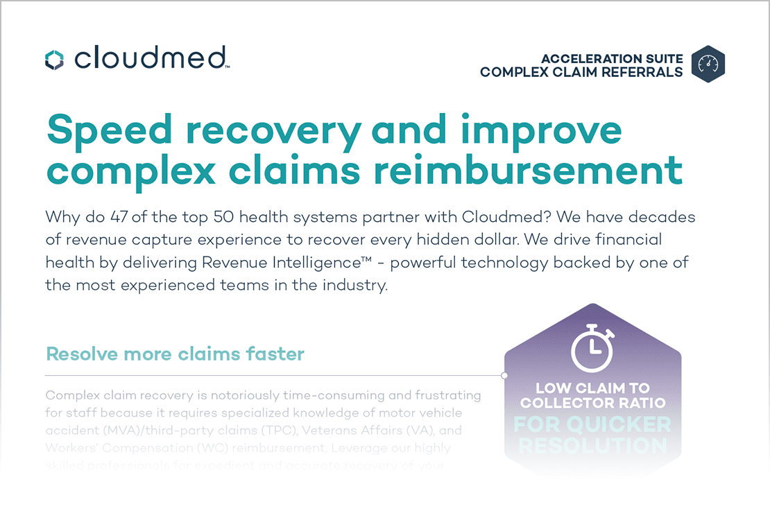 Complex Claim Referrals