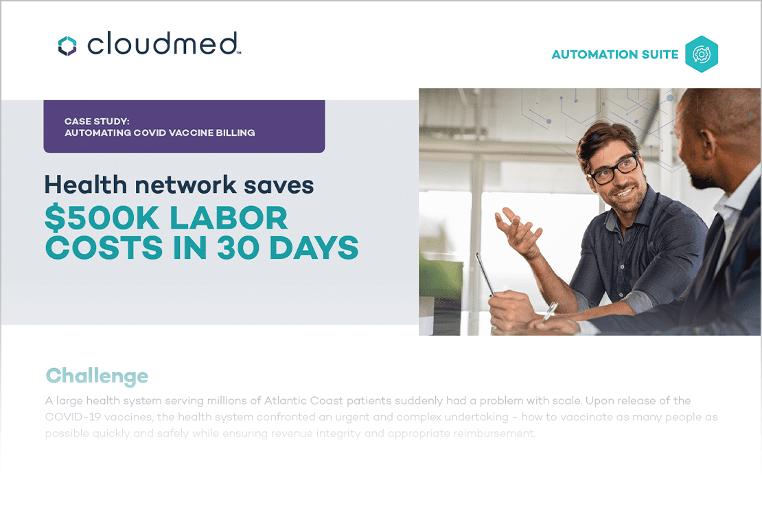 Health network saves $500K labor costs in 30 days