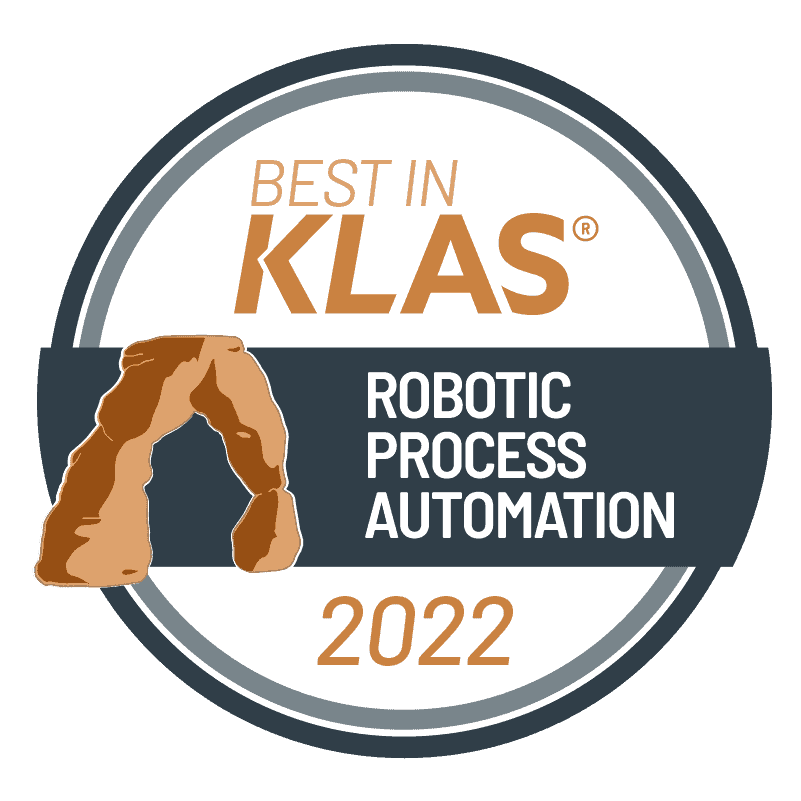 2022 Best in KLAS in Robotic Process Automation