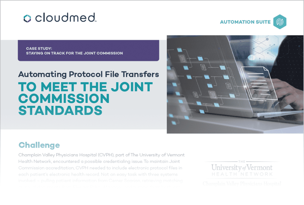 Cloudmed Automation Case Study: Automating Protocol File Transfers