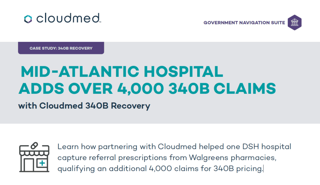 Mid-Atlantic Hospital Adds Over 4,000 340B Claims