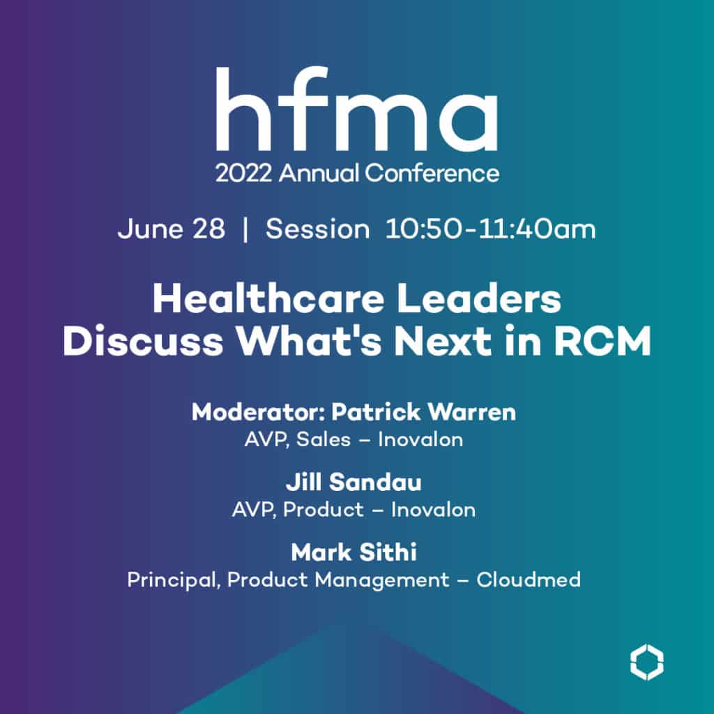 Event HFMA Annual Conference 2022 Cloudmed