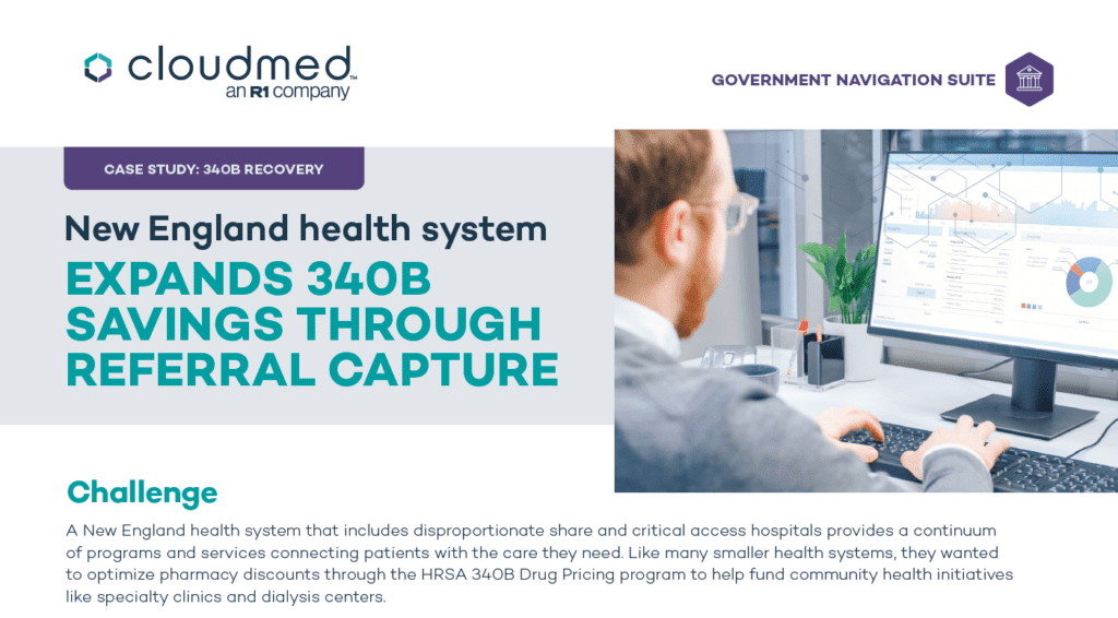 New England health system expands 340B savings through referral capture