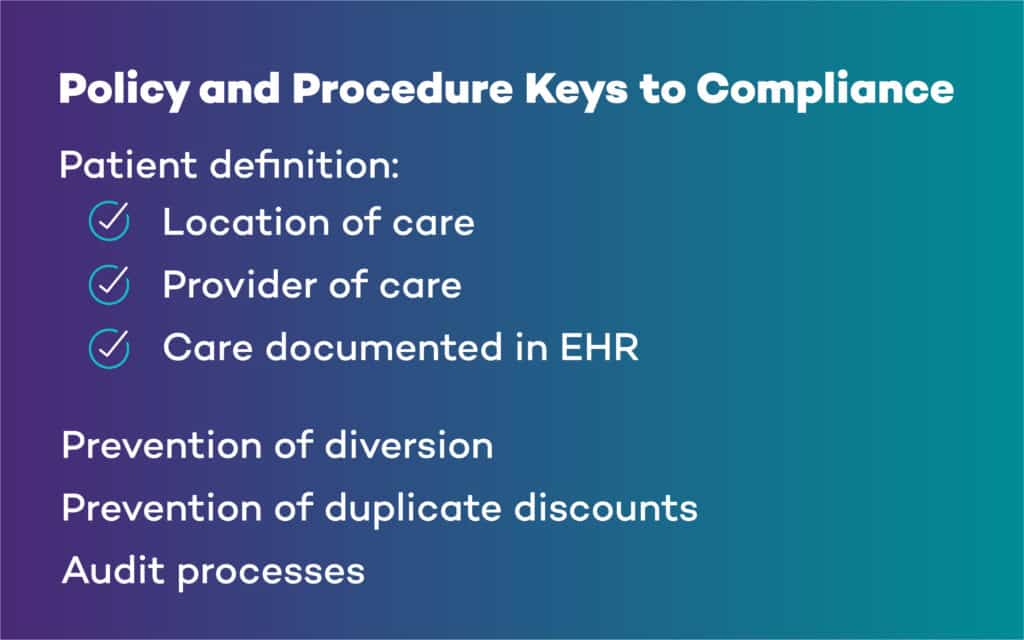 340B keys to compliance